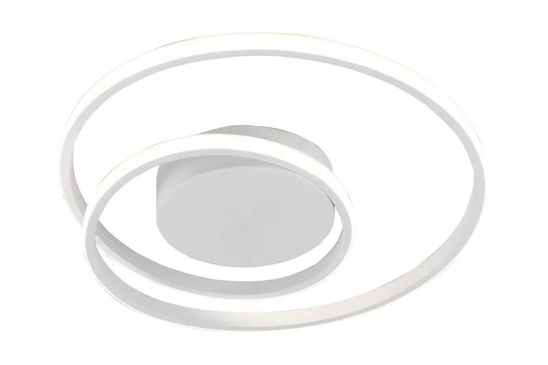Trio Lighting Zibal LED plafond matt hvit - TRIO - Belysning - Innendørsbelysning & Lamper - Taklampe - Pendellamper & Hengelamper