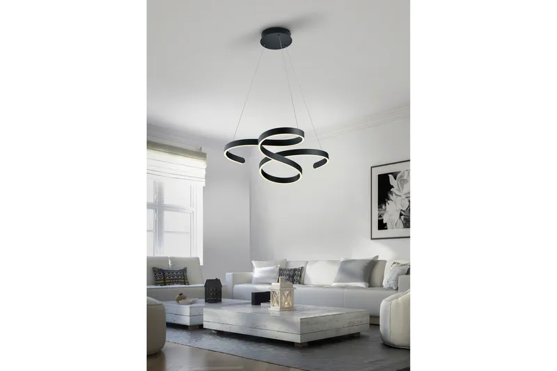 Trio Lighting Francis taklampe antrasitt - TRIO - Belysning - Innendørsbelysning & Lamper - Taklampe - Pendellamper & Hengelamper