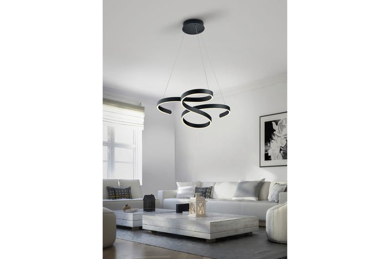 Trio Lighting Francis taklampe antrasitt - TRIO - Belysning - Innendørsbelysning & Lamper - Taklampe - Pendellamper & Hengelamper