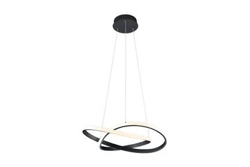 Trio Lighting Course LED taklampe matt sort - Matt svart - Belysning - Innendørsbelysning & Lamper - Taklampe - Pendellamper & Hengelamper