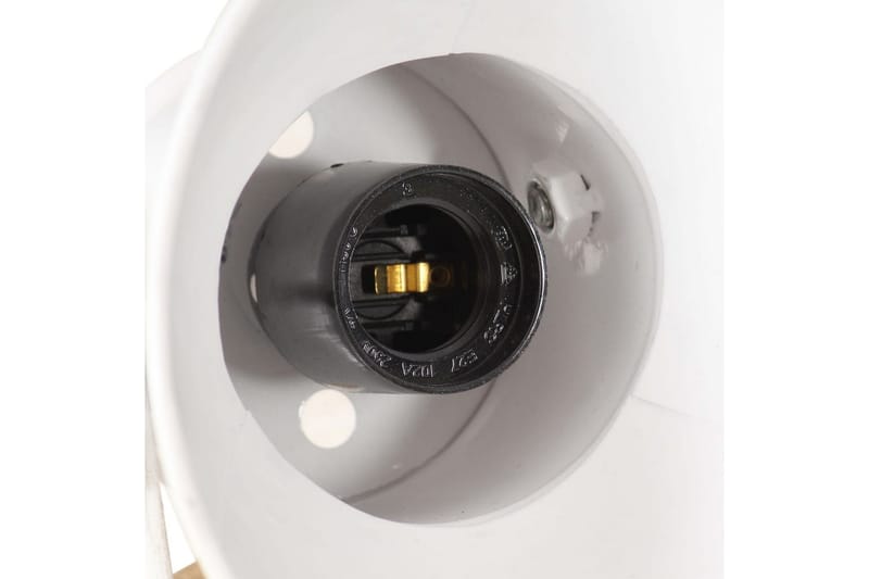 Industriell taklampe 25 W hvit 42x27cm E27 - Hvit - Belysning - Innendørsbelysning & Lamper - Vinduslampe - Vinduslampe hengende
