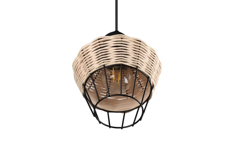 Borka Pendellampe 1 Lampe 17,5 cm E27 Rotting - Trio Lighting - Belysning - Innendørsbelysning & Lamper - Kjøkkenlampe - Taklampe kjøkken