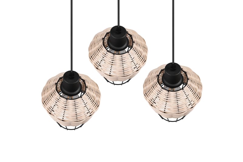 Borka Pendellampe 3 Lamper E27 Rotting - Trio Lighting - Belysning - Innendørsbelysning & Lamper - Kjøkkenlampe - Taklampe kjøkken
