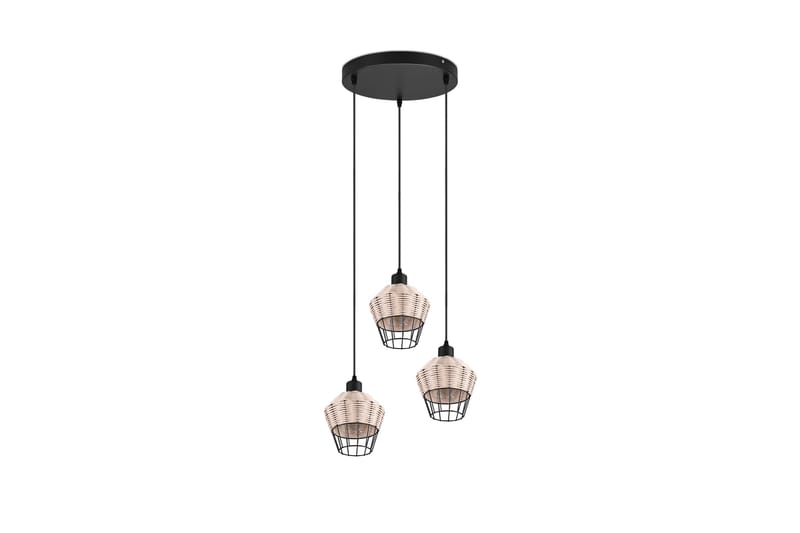 Borka Pendellampe 3 Lamper E27 Rotting - Trio Lighting - Belysning - Innendørsbelysning & Lamper - Kjøkkenlampe - Taklampe kjøkken