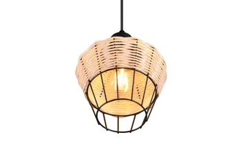 Borka Pendellampe 1 Lampe 17,5 cm E27 Rotting - Trio Lighting - Belysning - Innendørsbelysning & Lamper - Kjøkkenlampe - Taklampe kjøkken