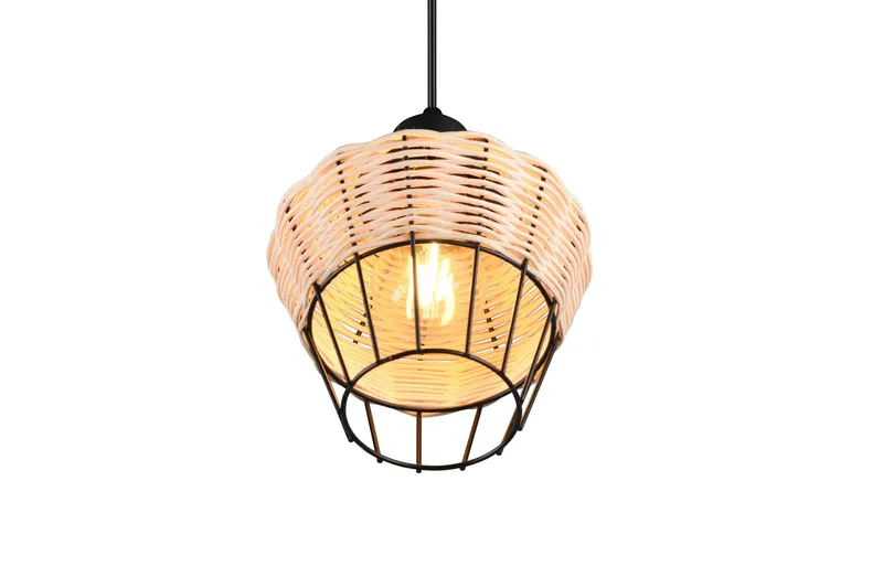 Borka Pendellampe 1 Lampe 17,5 cm E27 Rotting - Trio Lighting - Belysning - Innendørsbelysning & Lamper - Kjøkkenlampe - Taklampe kjøkken