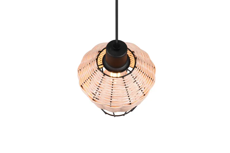 Borka Pendellampe 1 Lampe 17,5 cm E27 Rotting - Trio Lighting - Belysning - Innendørsbelysning & Lamper - Kjøkkenlampe - Taklampe kjøkken