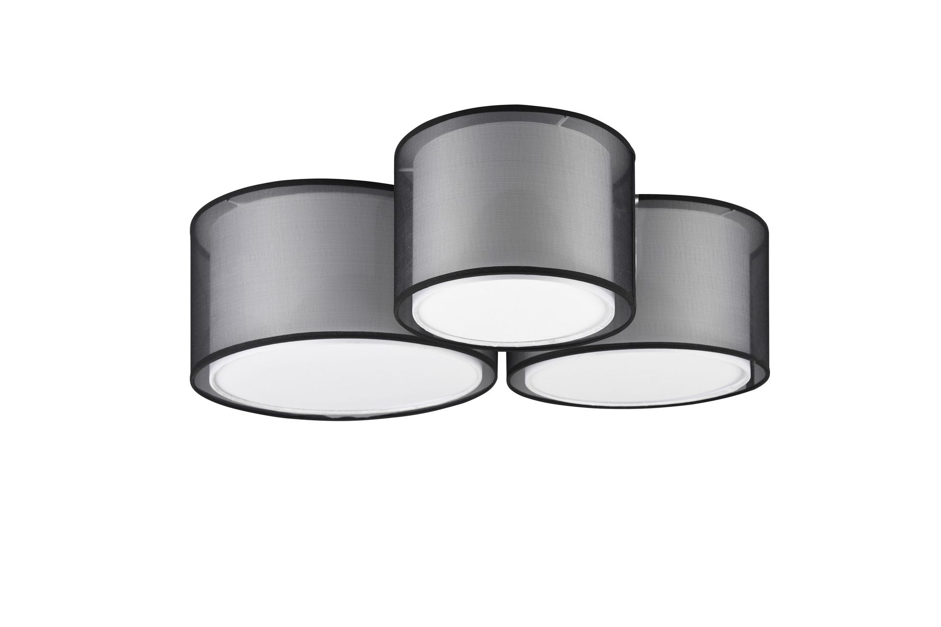 Burton Taklampe 3-os E27 Mattsvart - Belysning - Innendørsbelysning & Lamper - Kjøkkenlampe - Taklampe kjøkken