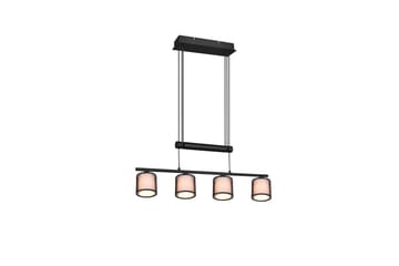 Burton Pendellampe 4-os E14 Mattsvart - Belysning - Innendørsbelysning & Lamper - Kjøkkenlampe - Taklampe kjøkken