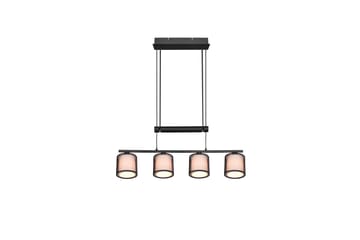 Burton Pendellampe 4-os E14 Mattsvart - Belysning - Innendørsbelysning & Lamper - Kjøkkenlampe - Taklampe kjøkken
