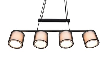 Burton Pendellampe 4-os E14 Mattsvart - Belysning - Innendørsbelysning & Lamper - Kjøkkenlampe - Taklampe kjøkken