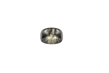 Crystel Taklampe 35 cm 3xE14 Krom/Krok glass - Belysning - Innendørsbelysning & Lamper - Kjøkkenlampe - Taklampe kjøkken