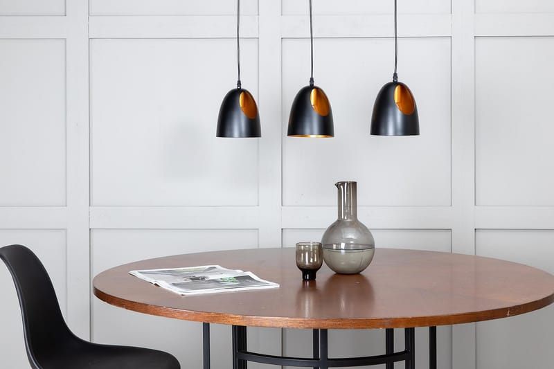 Elda Pendellampe Dimabr LED Stor - Svart/Kobber - Belysning - Innendørsbelysning & Lamper - Kjøkkenlampe - Taklampe kjøkken