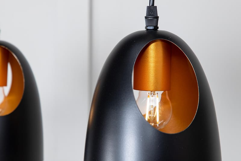 Elda Pendellampe Dimabr LED Stor - Svart/Kobber - Belysning - Innendørsbelysning & Lamper - Kjøkkenlampe - Taklampe kjøkken