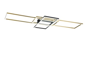 Irvine LED-Taklampe Mattmessing/Mattsvart - Belysning - Innendørsbelysning & Lamper - Kjøkkenlampe - Taklampe kjøkken