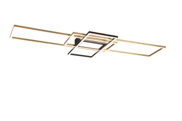Irvine LED-Taklampe Mattmessing/Mattsvart - Belysning - Innendørsbelysning & Lamper - Kjøkkenlampe - Taklampe kjøkken