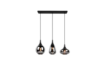 Lumina Pendellampe 3-os E14 Mattsvart - Belysning - Innendørsbelysning & Lamper - Kjøkkenlampe - Taklampe kjøkken
