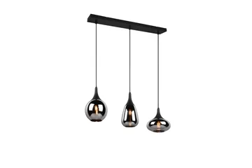 Lumina Pendellampe 3-os E14 Mattsvart - Belysning - Innendørsbelysning & Lamper - Kjøkkenlampe - Taklampe kjøkken
