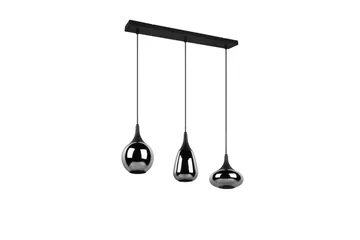 Lumina Pendellampe 3-os E14 Mattsvart - Belysning - Innendørsbelysning & Lamper - Kjøkkenlampe - Taklampe kjøkken
