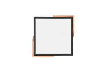 Meta LED-Taklampe Mattsvart/Tre - Belysning - Innendørsbelysning & Lamper - Kjøkkenlampe - Taklampe kjøkken