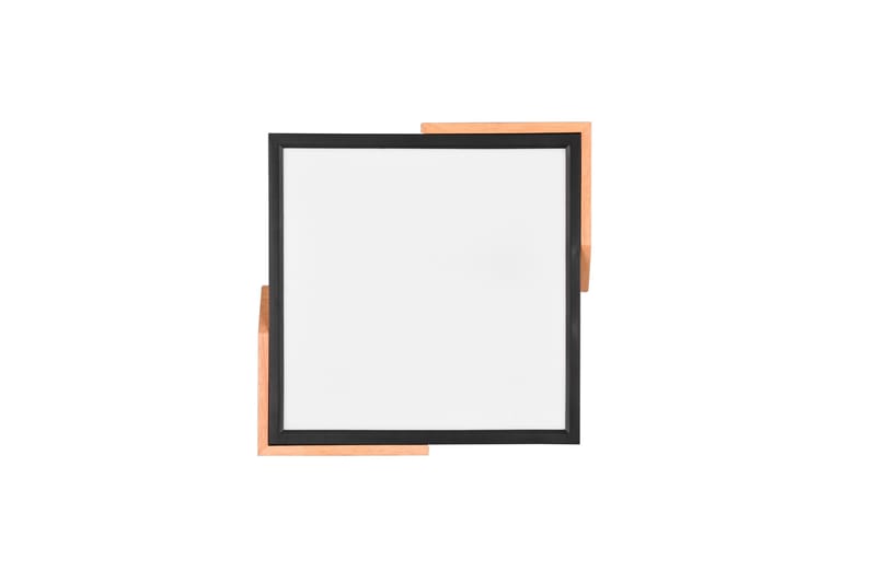 Meta LED-Taklampe Mattsvart/Tre - Belysning - Innendørsbelysning & Lamper - Kjøkkenlampe - Taklampe kjøkken