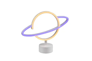 Planet LED-Bordlampe Hvit - Belysning - Innendørsbelysning & Lamper - Barnelampe - Bordlampe barn & skrivebordlampe barn