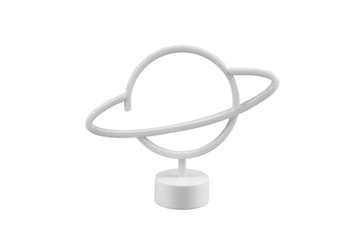 Planet LED-Bordlampe Hvit - Belysning - Innendørsbelysning & Lamper - Barnelampe - Bordlampe barn & skrivebordlampe barn