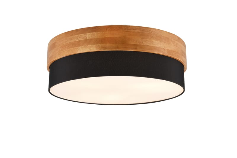 Seasons Taklampe 50 cm E14 Svart/Tre, undefined