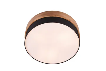 Seasons Taklampe 50 cm E14 Svart/Tre - Belysning - Innendørsbelysning & Lamper - Kjøkkenlampe - Taklampe kjøkken
