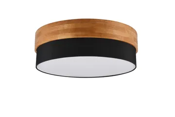 Seasons Taklampe 50 cm E14 Svart/Tre - Belysning - Innendørsbelysning & Lamper - Kjøkkenlampe - Taklampe kjøkken