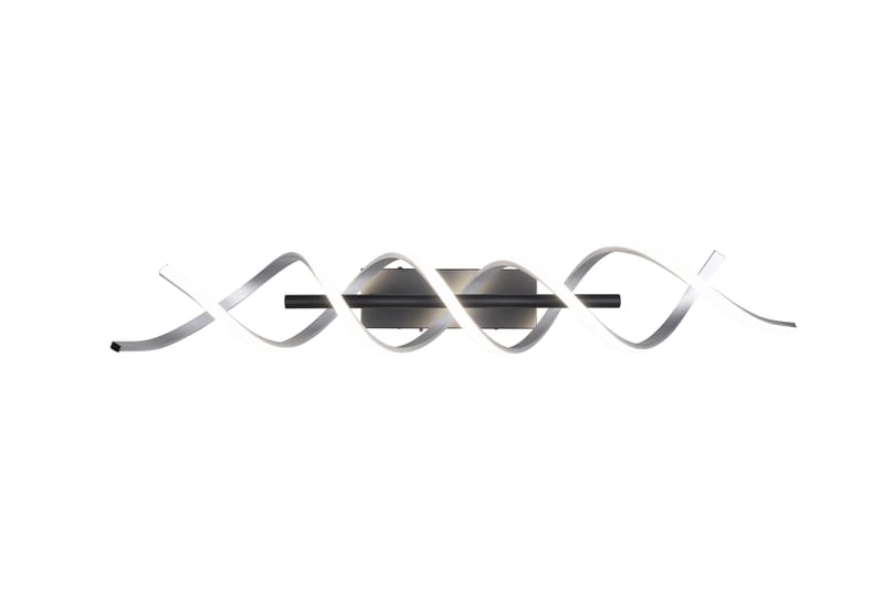 Sequence LED-Taklampe Børstet Aluminium/Matt Svart - Trio Lighting - Belysning - Innendørsbelysning & Lamper - Kjøkkenlampe - Taklampe kjøkken