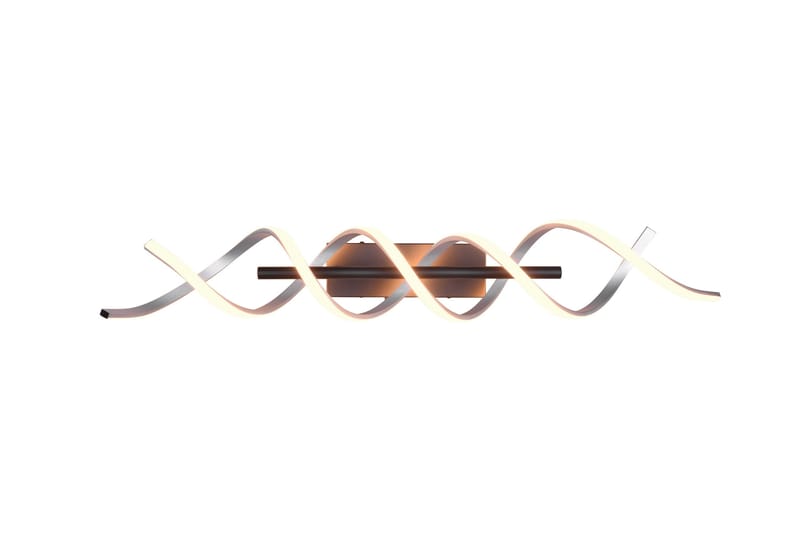 Sequence LED-Taklampe Børstet Aluminium/Matt Svart - Trio Lighting - Belysning - Innendørsbelysning & Lamper - Kjøkkenlampe - Taklampe kjøkken