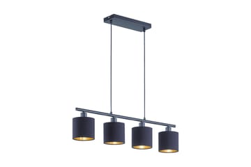 Tommy Pendellampe 4xE14 svart - Svart - Belysning - Innendørsbelysning & Lamper - Kjøkkenlampe - Taklampe kjøkken