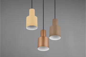 Trio Lighting Agudo Taklampe 3L E27 flerfarget - Belysning - Innendørsbelysning & Lamper - Kjøkkenlampe - Taklampe kjøkken