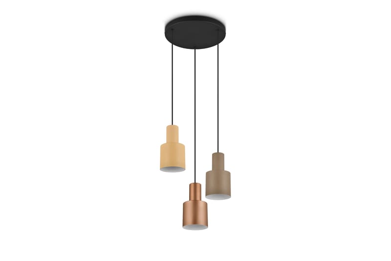 Trio Lighting Agudo Taklampe 3L E27 flerfarget - Belysning - Innendørsbelysning & Lamper - Kjøkkenlampe - Taklampe kjøkken