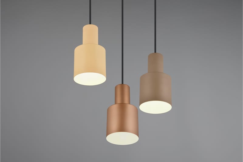 Trio Lighting Agudo Taklampe 3L E27 flerfarget - Belysning - Innendørsbelysning & Lamper - Kjøkkenlampe - Taklampe kjøkken