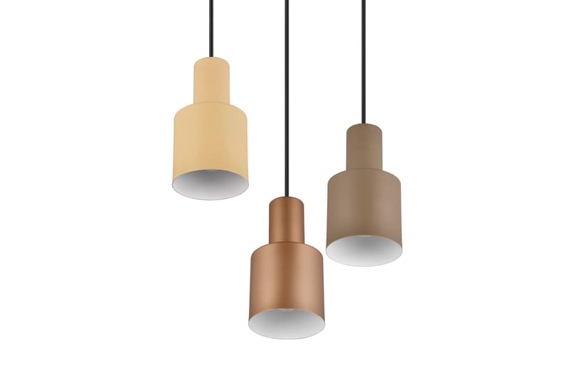 Trio Lighting Agudo Taklampe 3L E27 flerfarget - Belysning - Innendørsbelysning & Lamper - Kjøkkenlampe - Taklampe kjøkken
