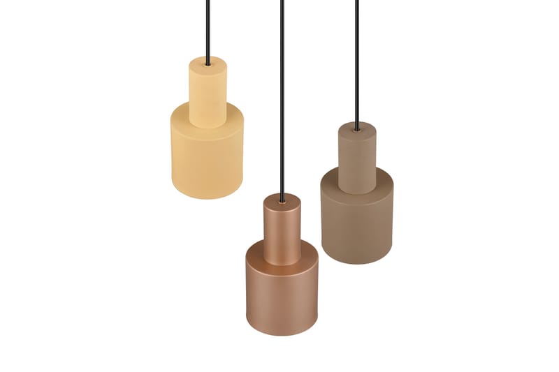 Trio Lighting Agudo Taklampe 3L E27 flerfarget - Belysning - Innendørsbelysning & Lamper - Kjøkkenlampe - Taklampe kjøkken