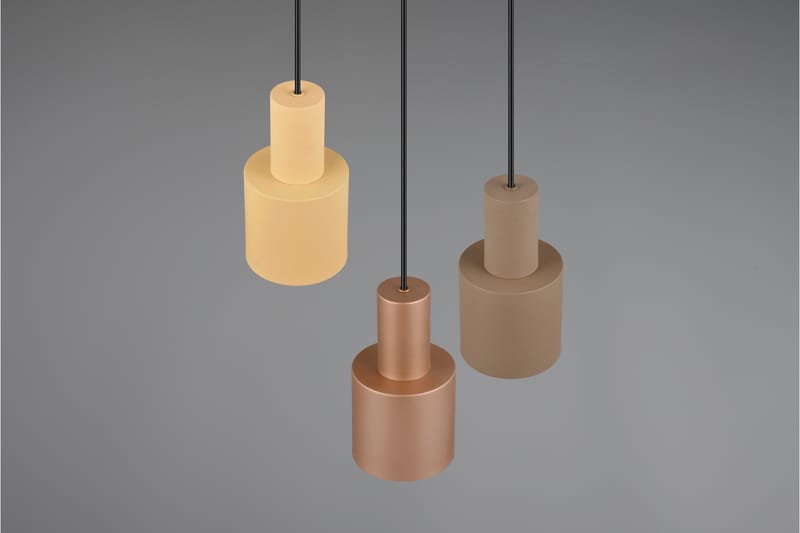 Trio Lighting Agudo Taklampe 3L E27 flerfarget - Belysning - Innendørsbelysning & Lamper - Kjøkkenlampe - Taklampe kjøkken