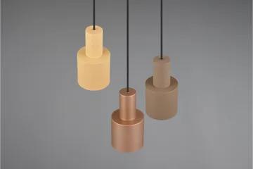 Trio Lighting Agudo Taklampe 3L E27 flerfarget - Belysning - Innendørsbelysning & Lamper - Kjøkkenlampe - Taklampe kjøkken