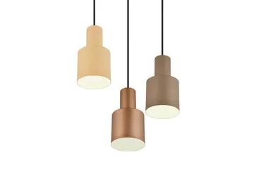 Trio Lighting Agudo Taklampe 3L E27 flerfarget - Belysning - Innendørsbelysning & Lamper - Kjøkkenlampe - Taklampe kjøkken