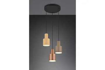 Trio Lighting Agudo Taklampe 3L E27 flerfarget - Belysning - Innendørsbelysning & Lamper - Kjøkkenlampe - Taklampe kjøkken