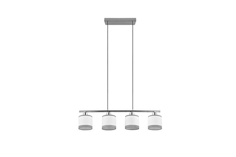 Trio Lighting Davos Taklampe 4L E14 Krom/Hvit - Belysning - Innendørsbelysning & Lamper - Kjøkkenlampe - Taklampe kjøkken