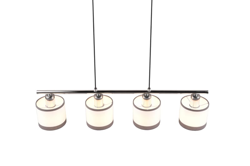 Trio Lighting Davos Taklampe 4L E14 Krom/Hvit - Belysning - Innendørsbelysning & Lamper - Kjøkkenlampe - Taklampe kjøkken