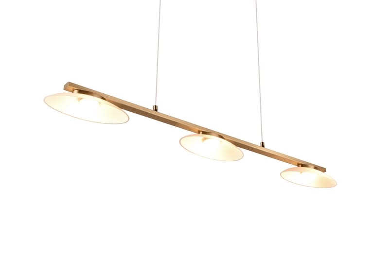 Trio Lighting Merton LED taklampe 3L matt messing - Belysning - Innendørsbelysning & Lamper - Kjøkkenlampe - Taklampe kjøkken