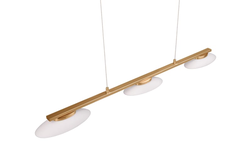 Trio Lighting Merton LED taklampe 3L matt messing - Belysning - Innendørsbelysning & Lamper - Kjøkkenlampe - Taklampe kjøkken