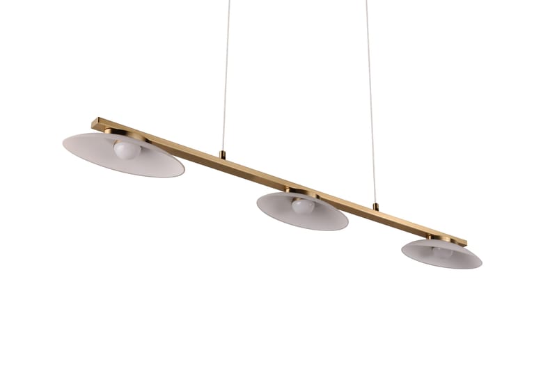 Trio Lighting Merton LED taklampe 3L matt messing - Belysning - Innendørsbelysning & Lamper - Kjøkkenlampe - Taklampe kjøkken