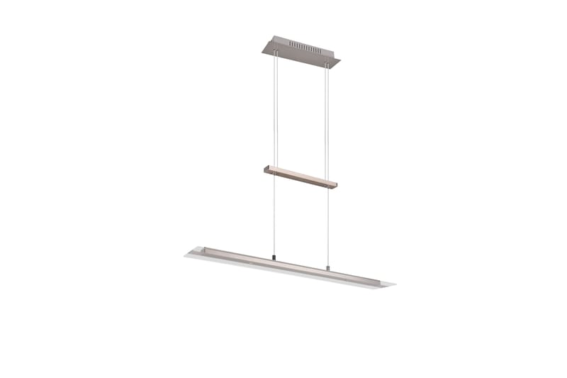 Trio Lighting Milos LED Taklampe Børstet Stål - Belysning - Innendørsbelysning & Lamper - Kjøkkenlampe - Taklampe kjøkken