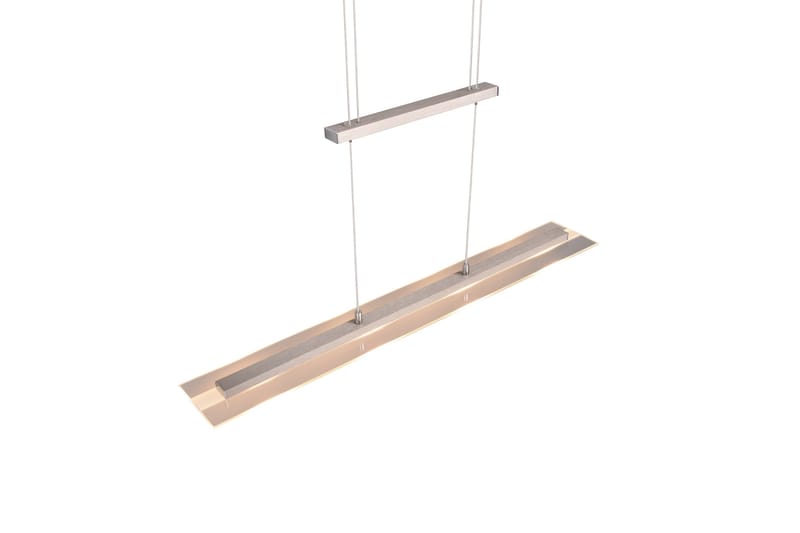 Trio Lighting Milos LED Taklampe Børstet Stål - Belysning - Innendørsbelysning & Lamper - Kjøkkenlampe - Taklampe kjøkken