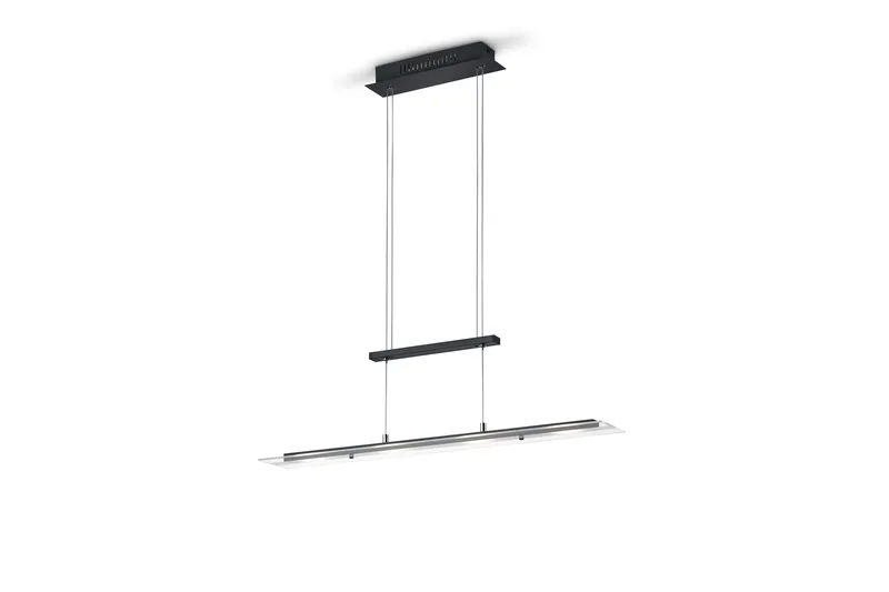 Trio Lighting Milos LED taklampe matt svart, undefined